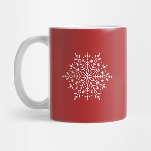 Snowflake christmas Mug